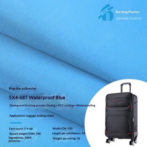 Sac en tissu Oxford polyester 5x4-68T imperméable imprimé, spécifications personnalisables disponibles, gamme complète de tailles, couleur bleue en stock - Product Image 3
