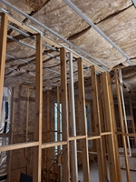 Isolation des bâtiments métalliques en Amérique du Nord, certifiée ASTM E84, ininflammable, en fibre de verre, isolation R13, panneaux de laine de verre de 3,5 pouces