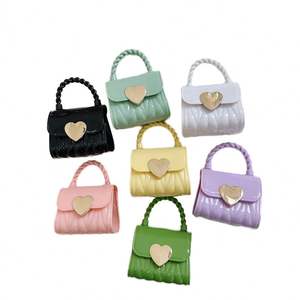 Nuevo diseño, lindos bolsos pequeños de tweed para niñas, bolsos de hombro para niñas pequeñas - Product Image 3