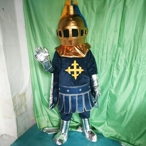 Dernier modèle OEM Anime Guerrier Sauvage Chevalier Musclé avec Barbe Paladin Soldat Mascotte Costume de Cosplay pour Adulte - Product Image 1