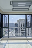Fenêtre extérieure haute sécurité pour villas cadre pliant en alliage d'aluminium système de verrouillage multipoint conception anti-effraction verticale