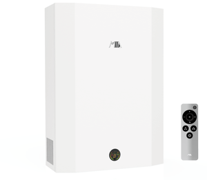 Recuperador de Aire de Acero Inoxidable Montado en la Pared, Control Remoto, Sistema HVAC de Ahorro de Energí<span class=keywords><strong>a</strong></span> para Recuperación de Calor con <span class=keywords><strong>Diseño</strong></span> Gráfico - Product Image 1