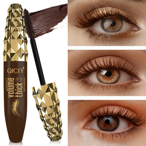 Mascara Professionale Marrone 30g, Volumizzante e Allungante, Senza Residui, Certificato MSDS CPNP - Product Image 1