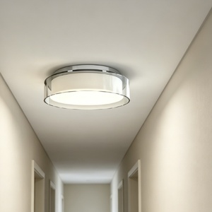 Modern Circular LED Ceiling Lights Round Light Dimmable Ceiling Lamp for Bedroom Living Room Hotel