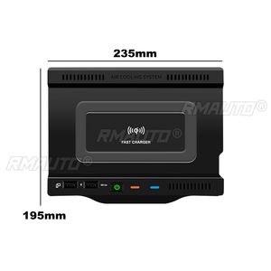 Cargador Inalámbrico para Auto de 15W para Benz AMG A35L W177 W246 A180 A200 B200 GLB 2019 2020 2021 2022, Cargador Rápido para Teléfono, Soporte de Carga - Product Image 6