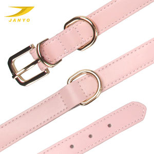 Nuevo estilo personalizado mascota ajustable perro Collar piel de vaca perro Collar - Product Image 6