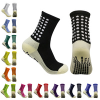 Chaussettes Personnalisées de Créateur avec Logo Fabricant, Chaussettes Antidérapantes de Football de Haute Qualité pour Homme, Femme et Unisexe, en Coton pour le Sport