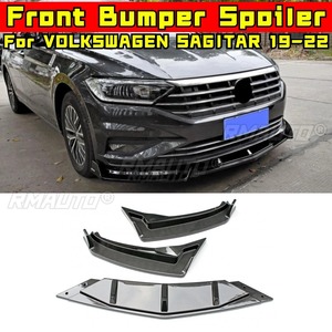 <b>Car</b> Front Bumper Lip <b>Diffuser</b> Spoiler Glossy Black Body Kit for VOLKSWAGEN SAGITAR 2019-2022 Bumper Guard <b>Car</b> Accessories - Product Image 3
