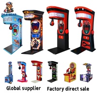 Machine de boxe à jetons d'équipement de divertissement d'intérieur de haute qualité pour des jeux de rachat d'arcade