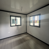 Rumah Tamu Peternakan Baja Modular Ekspansiabel 20ft dengan Kamar Mandi untuk Penginapan B&B di Pedesaan, Rumah Kontainer Prefabrikasi