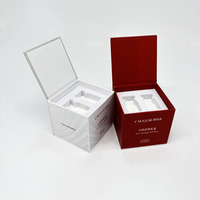 Boîte de parfum de bougie cadeau vide de luxe personnalisée boîte d'emballage d'impression couleur
