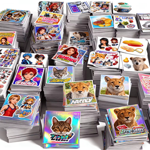 Impresión de Logotipos Personalizados a Prueba de Agua, Embalaje con Acabado Brillante, Vinilo Holográfico, Adhesivo de Transferencia Personalizado - Product Image 6