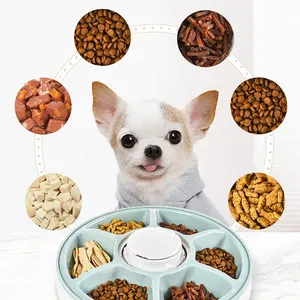 Dispensador de comida para animais, dispensador de alimentos secos e molhados para animais de estimação, alimentador automático inteligente para cão e gato