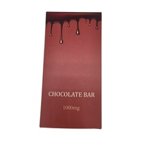 Boîte d'emballage en papier pliable de luxe pour chocolat, impression personnalisée en gros, design sur mesure