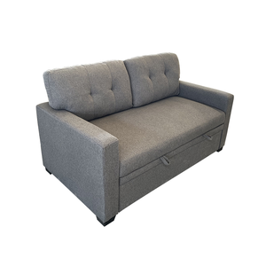 Màu xám hình chữ L góc đa chức năng giường <span class=keywords><strong>sofa</strong></span> vải có thể được nối có lưu trữ - Product Image 5