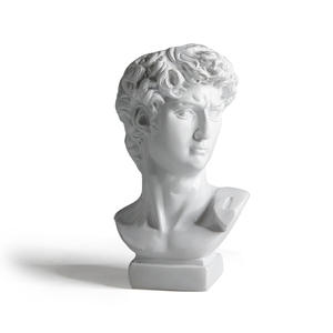 Estatua de Resina Epoxi David, Escultura, Arreglo Floral, Porta Brochas de Maquillaje Multifuncional, Portalápices, Almacenamiento, Manualidades, Arte Decorativo - Product Image 5