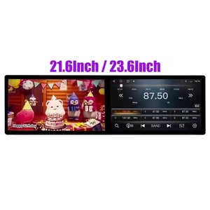 Zy 23.6/21.6 Inch Xách Tay Màn Hình Kép Android Đài Phát Thanh Xe GPS Navigation & Carplay Hệ Thống Stereo Với Chức Năng DSP - Product Image 1