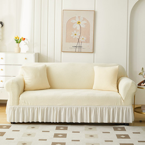 Funda de Cojín para Sofá Antideslizante de Poliéster Afelpado NT <span class=keywords><strong>JX</strong></span>, Juego Completo de Invierno, Ajustable y Personalizado, NT <span class=keywords><strong>JX</strong></span>-01 - Product Image 5