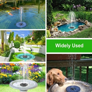 Solar Fountain <strong>Pump</strong> with Battery Backup <strong>Garden</strong> Bird Bath Fountain <strong>Pump</strong> 7V Submersible Solar <strong>Water</strong> Fountain <strong>Pump</strong> - Product Image 3