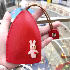 Car Key <b>Case</b> Mini Protective Cover Synthetic Leather Animal Pattern Durable Everyday Use - Product Image 3