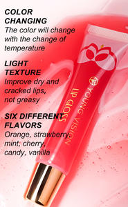 Tiktok vente chaude différents styles de maquillage créant des ingrédients sûrs et efficaces fabriqués à l'huile pour les lèvres aqueuses - Product Image 4