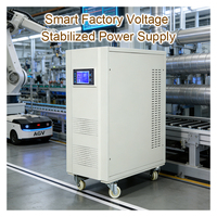 Stabilisateur de tension monophasé sans contact 20 kVA, 220 V, haute précision pour équipement d'automatisation, fourni directement par l'usine