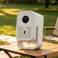Mini projecteur d'extérieur C21 avec Android, mini projecteur portable pour le bureau, mini projecteur de cinéma maison, mini projecteur de poche pour téléphone et ordinateur portable