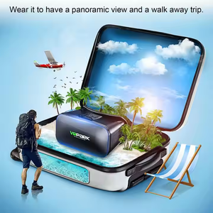 <span class=keywords><strong>Casque</strong></span> Tout-en-un de Réalité Virtuelle 3D pour Jeux et Films, Lunettes <span class=keywords><strong>VR</strong></span> Intelligentes <span class=keywords><strong>avec</strong></span> Contrôle Stéréo et Écouteurs - Product Image 6