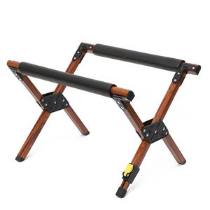 Support pliable pour seau à glace en alliage d'aluminium 50x37.5x37 cm, support de rangement portable pour camping en extérieur, cadre métallique pliable - Product Image 3