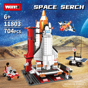 Woma usine personnalisé 11803 Aviation vaisseau spatial <span class=keywords><strong>navette</strong></span> bloc de construction ensemble de briques jouet espace aérospatial OEM ODM personnalisé pour les enfants - Product Image 2