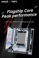 TOPC FL1 Motherboard Ryzen 9 9955HX DDR5 PCIe 5.0 Mainboard Workstation Gaming Berkinerja Tinggi
