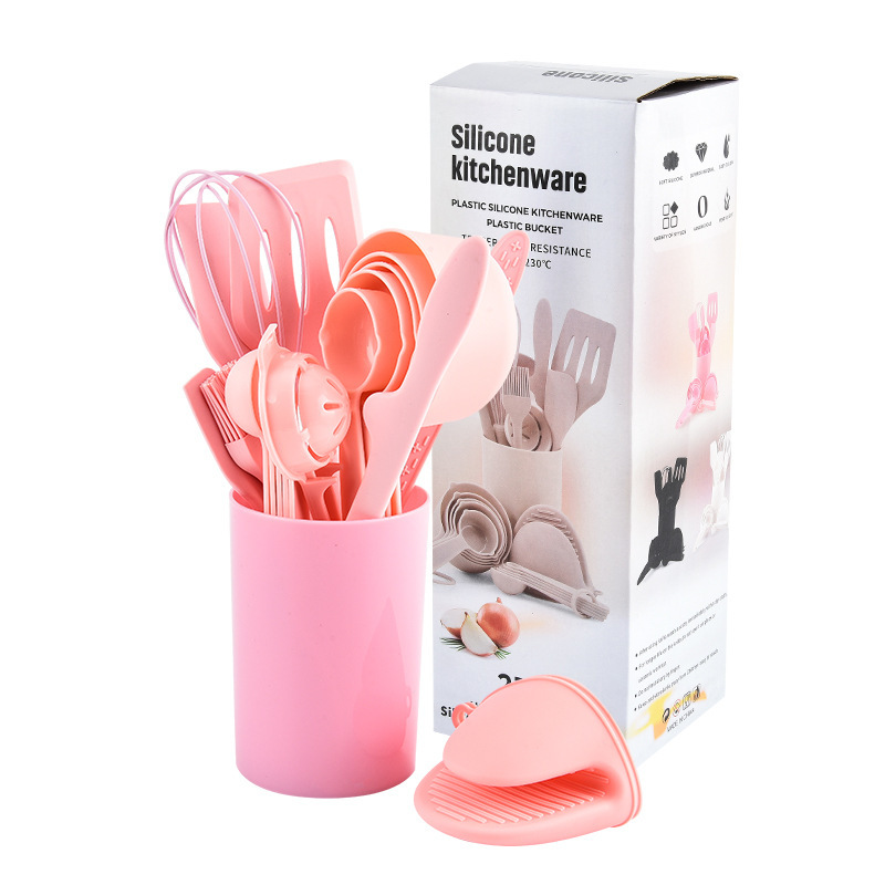 Baking 21 piece set-pink