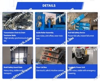 Maßgefertigter Elektrisch-Hydraulischer Lagerhaus-Frachtlift Plattform-Aufzug mit Kontaktvermeidungsschutz 0,5-20 Tonnen Tragfähigkeit Vertikale Wandmontage