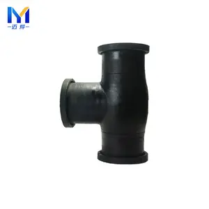 Pvc Rubber Ring Joint Fittings 3 Faucet Reducing Tee With Din Standard Pn10