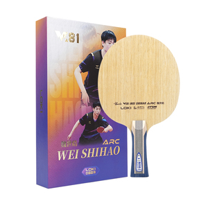 LOKI W81 WEI SHIHAO ARC, Pala <span class=keywords><strong>de</strong></span> Tenis <span class=keywords><strong>de</strong></span> <span class=keywords><strong>Mesa</strong></span> <span class=keywords><strong>de</strong></span> 7 Capas <span class=keywords><strong>de</strong></span> Carbono Aryl, Alta Velocidad, Profesional, para Competición - Product Image 1
