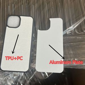 Coque de téléphone vierge en velours pour sublimation avec plaque en aluminium TPU 2D et intérieur en flanelle, disponible en entrepôt - Product Image 4