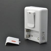 Bel pintu Sensor gerak rumah nirkabel, bel pintu bahan ABS dioperasikan baterai dengan Alarm cincin bel pintu jalan mobil dengan detektor gerakan