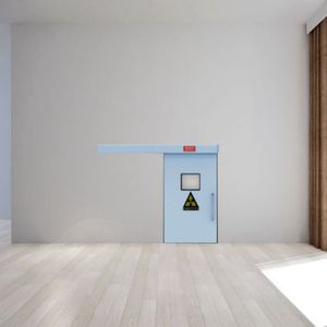 Tự động trượt chì lót X-Ray cửa chì đơn đôi tự động y tế cửa ra vào - Product Image 4