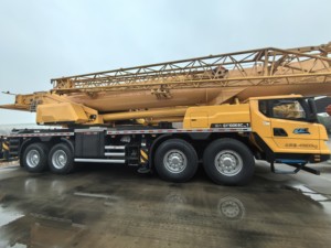 Grue mobile de chantier de 100 tonnes à 130 tonnes, grue lourde pour la construction avec moteur puissant - Product Image 5