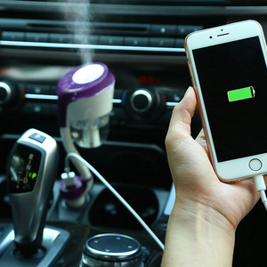 Original Fabrik-Auto-Luftbefeuchter mit Doppel-USB-Anschlüssen Ätherisches Öl Auto-Diffusor für Auto-Aromatherapie - Product Image 4