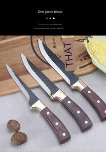 Juego de Cuchillos de Cocina de Acero Inoxidable de Gran Venta con Diseño Original para Deshuesar, de Carnicero y para Cortar Huesos - Product Image 2