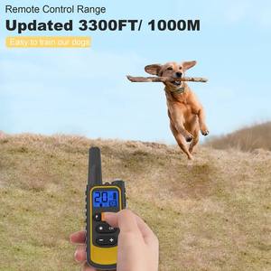 USB Rechargeable Dog <strong>Training</strong> Collar 3300ft Range with 4 Humane Modes Nighttime <strong>Safety</strong> Light &amp; Security Lock - Product Image 6