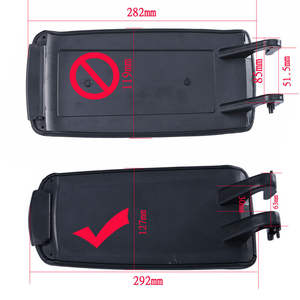 Cubierta para Reposabrazos Central de Audi A4, Caja de Almacenamiento de Cuero Beige, Modelos B6 B7 2002-2008 - Product Image 3