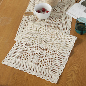 Camino <span class=keywords><strong>de</strong></span> <span class=keywords><strong>mesa</strong></span> <span class=keywords><strong>de</strong></span> ganchillo hecho a mano con patrones geométricos Diseño <span class=keywords><strong>de</strong></span> decoración <span class=keywords><strong>de</strong></span> boda y Navidad Camino <span class=keywords><strong>de</strong></span> <span class=keywords><strong>mesa</strong></span> <span class=keywords><strong>de</strong></span> encaje - Product Image 5