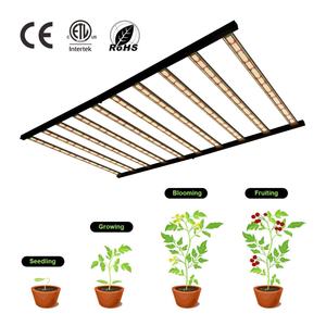 Barres de culture LED pliables à spectre complet Samsung LM301H 1000W pour la croissance des plantes d'intérieur, des fruits et des fleurs en serre - Product Image 3