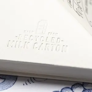 Blocco Note in Cartoni di Latte Riciclati, Gadget Ecologici - Product Image 3