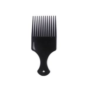 Pettine Afro a Denti Larghi BLISSLIFE con Logo Personalizzato, Nero, Ecologico, Portatile, per Acconciature Maschili e Uso Professionale - Product Image 2