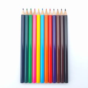 Juego de 12 Lápices de Colores de Madera Certificados Jumbo y En71, Redondos, para Uso en Oficina/Escuela - Product Image 3
