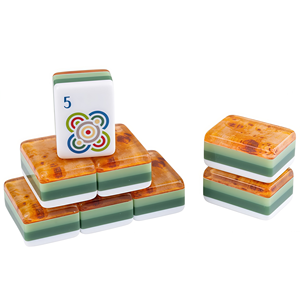 Fichas de Mahjong de la Boutique <span class=keywords><strong>Bam</strong></span> Bird, Calidad Premium para Colección y Diversión Diaria para Amantes del <span class=keywords><strong>Juego</strong></span> Clásico en Casa - Product Image 6