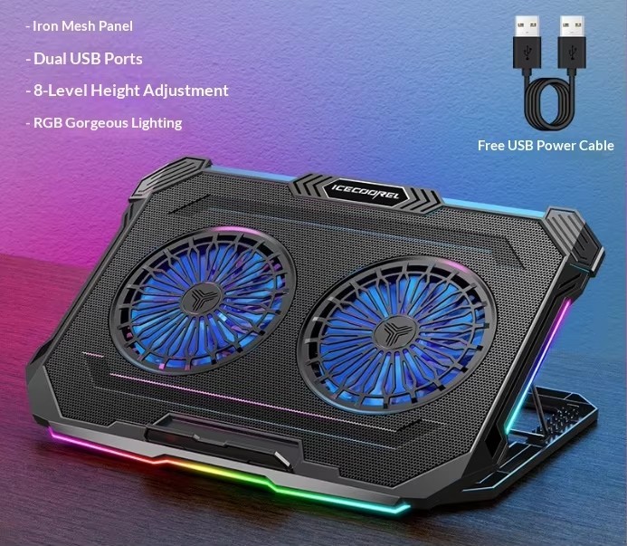 Lampe d'ambiance F8 noire colorée-rgb